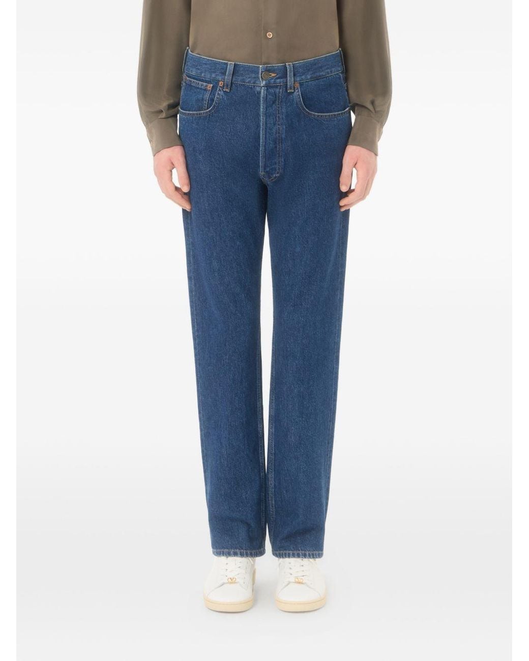 Valentino Blue V Denim Jeans