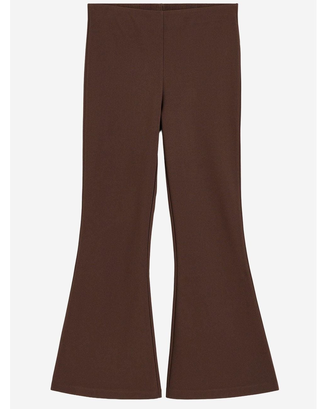 By Malene Birger Brown Stretch Nylon Pants