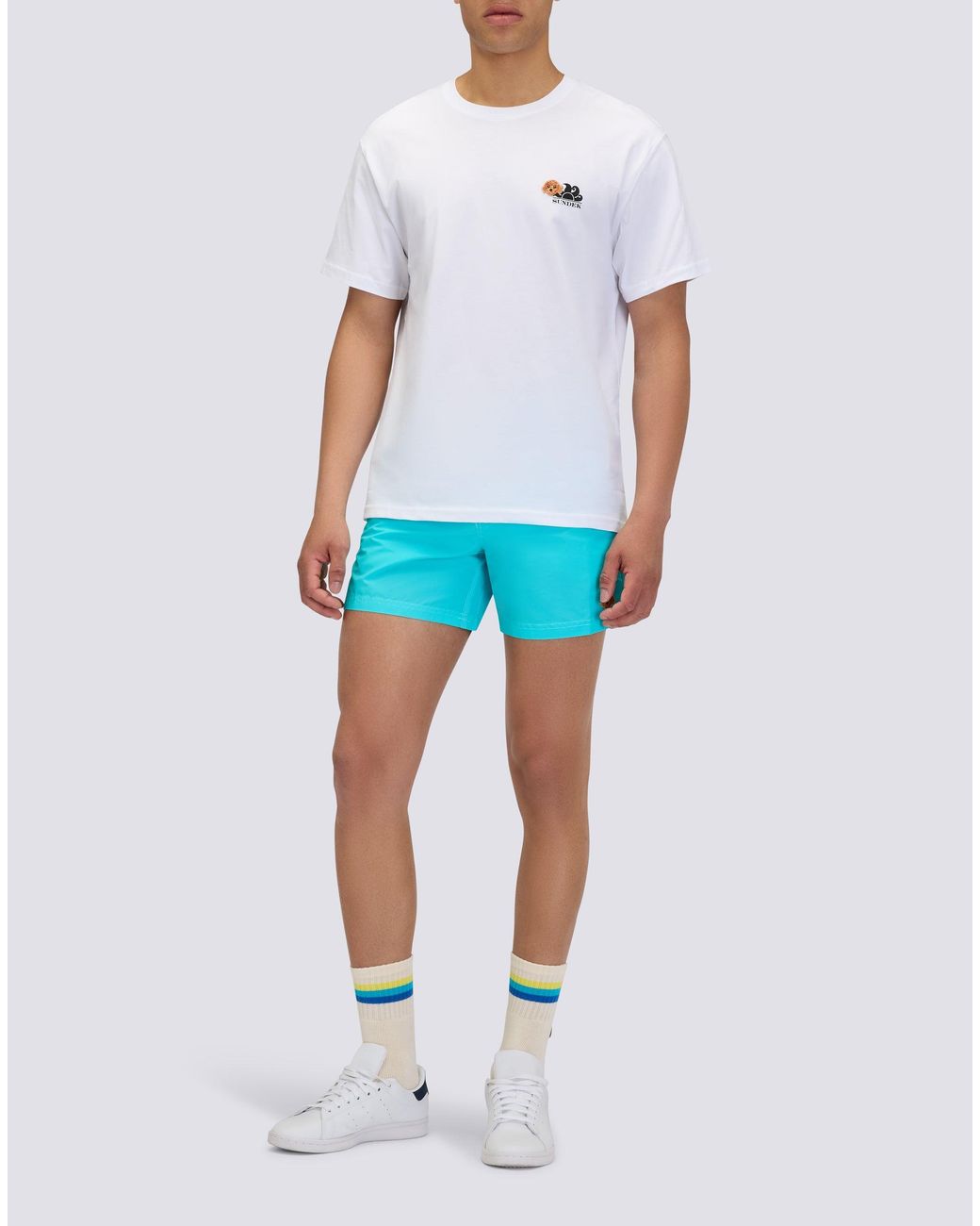 SUNDEK X PELO FOUNDATION White T Shirt for men