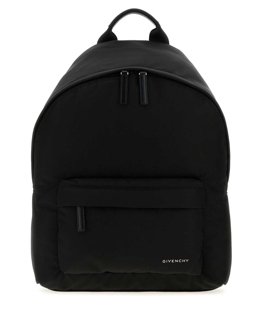 Givenchy Black Blak Canvas Backpack for men