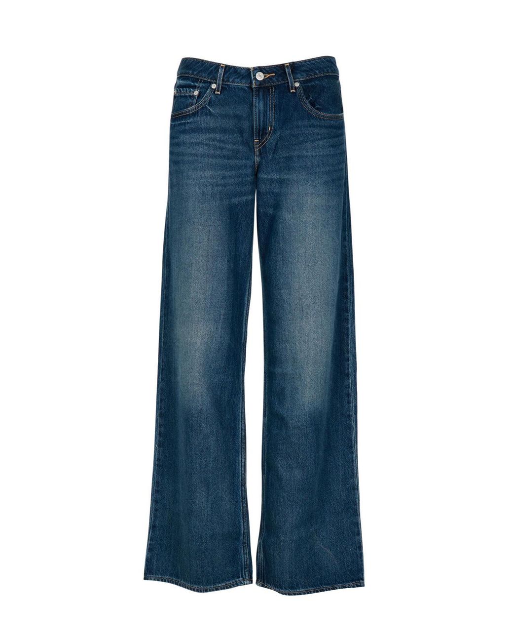 Levi's Jeans Medium Denim in het Blue