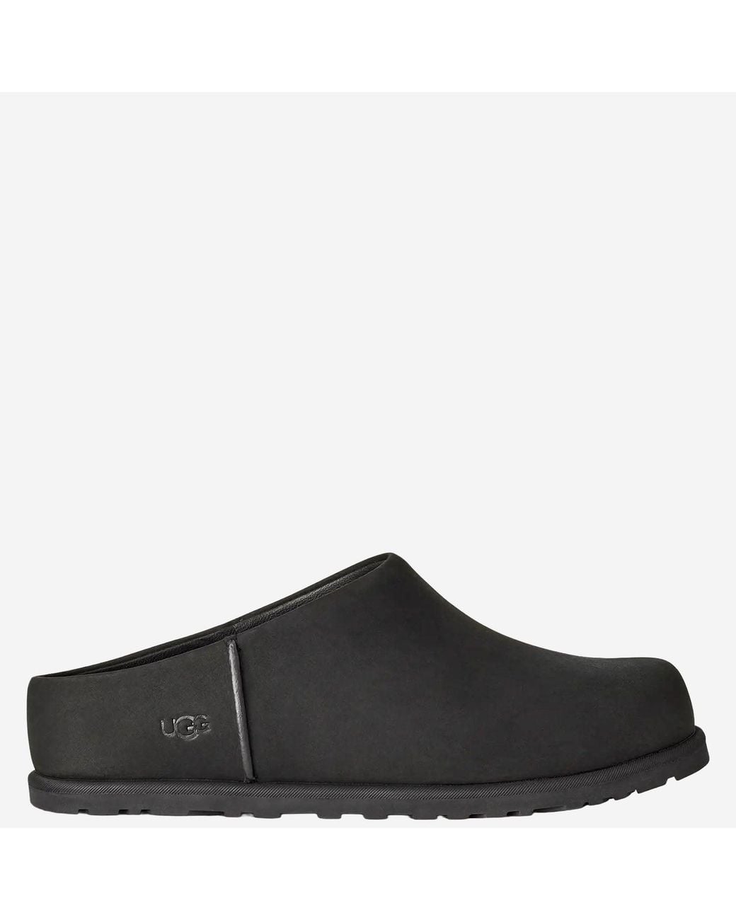 Ugg Black Otzo Leather Clogs