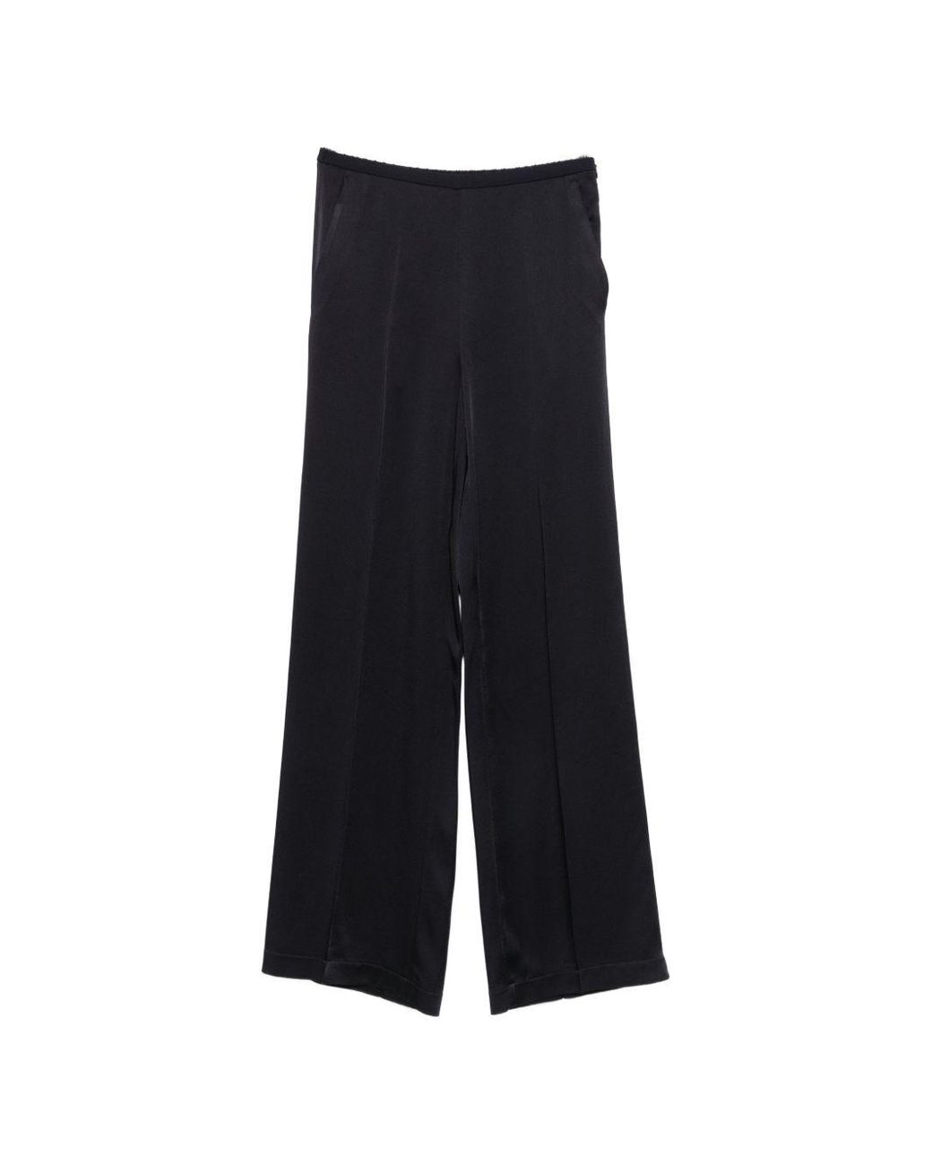 Forte_forte Blue High-Waisted Trousers
