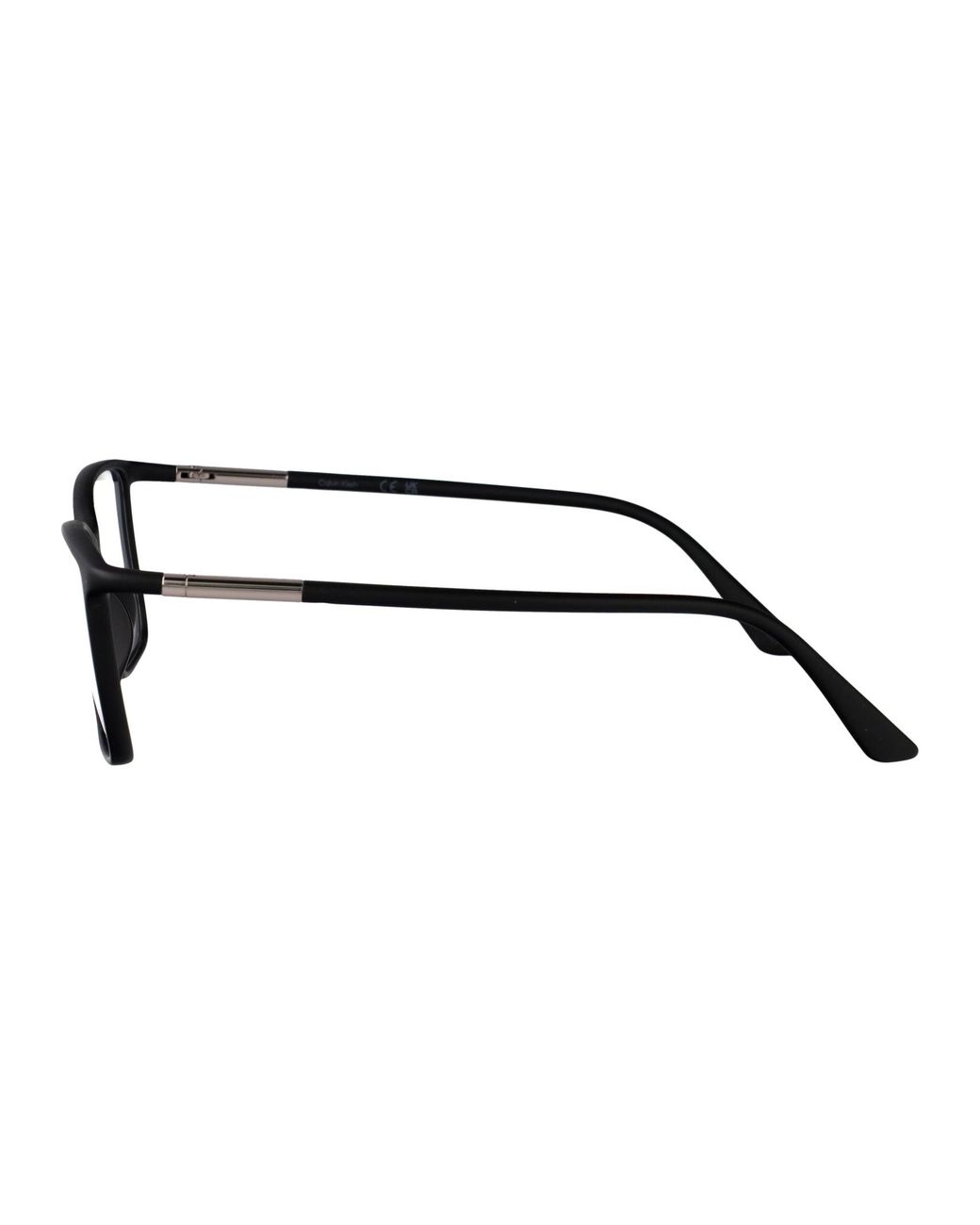 Calvin Klein Brown Matte Acetate Glasses for men