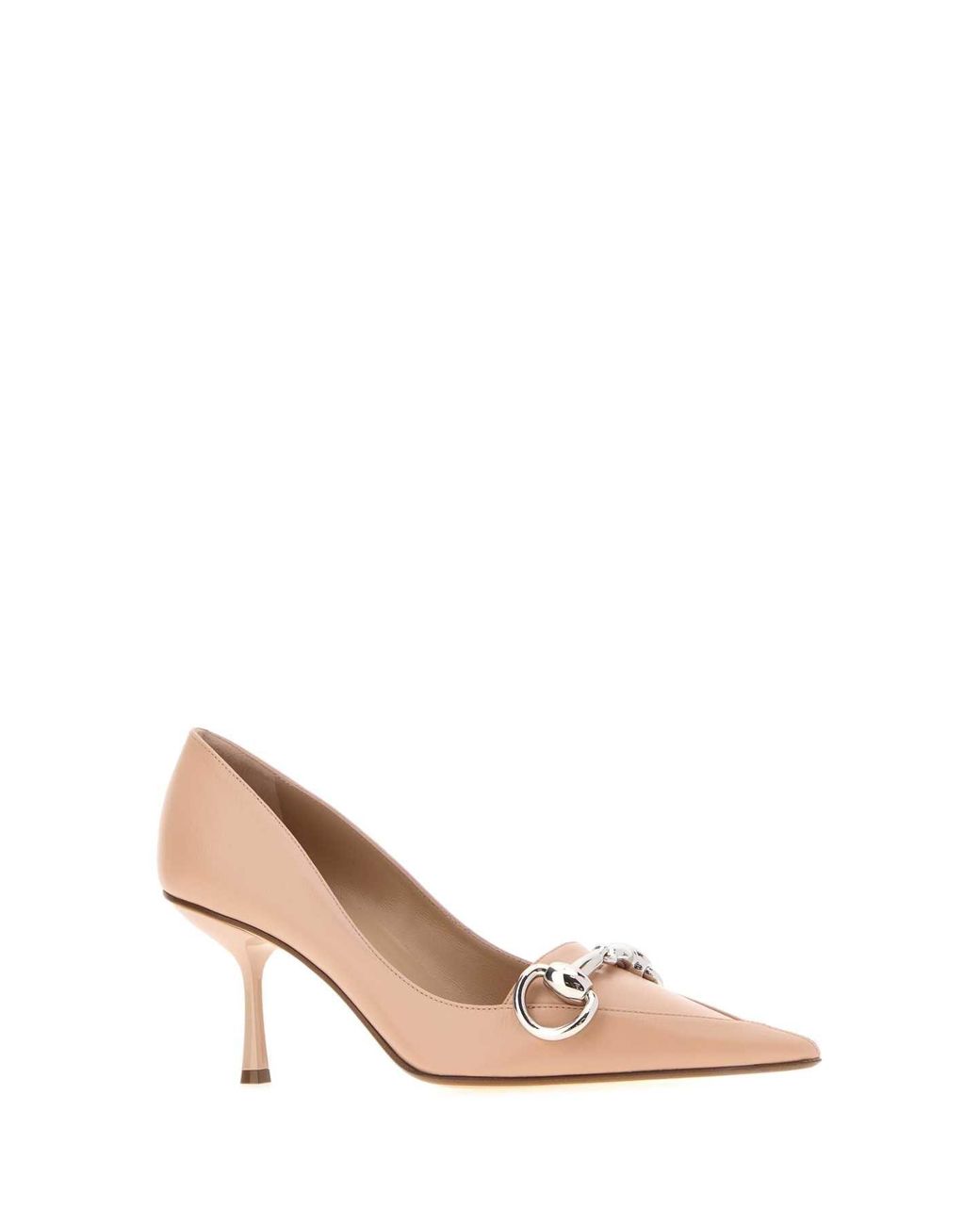 Gucci Pink Leather Pumps
