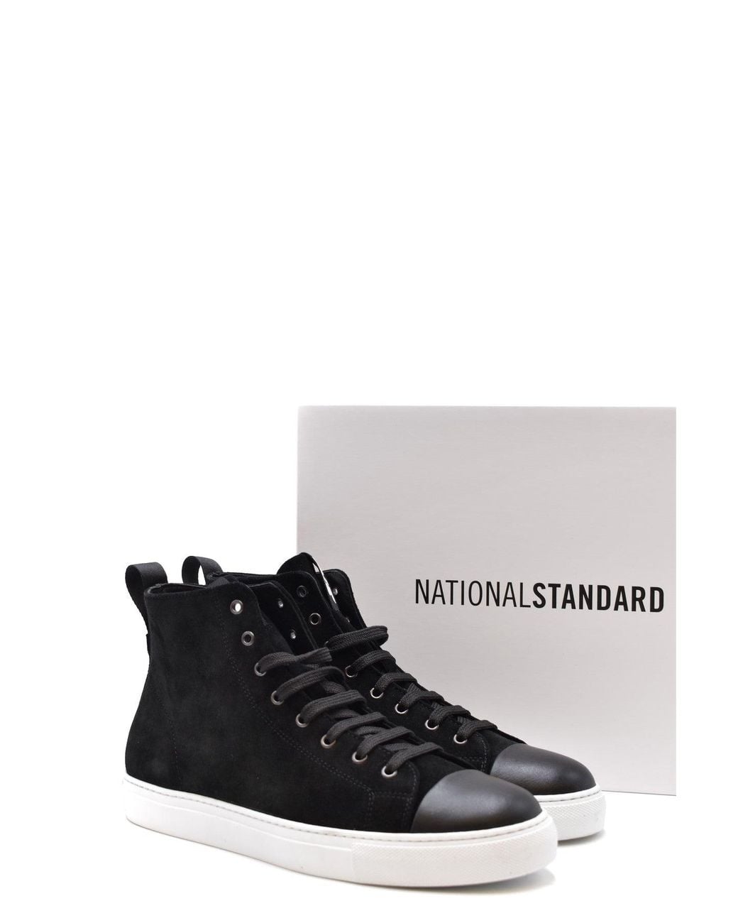 National Standard Black Sneakers for men