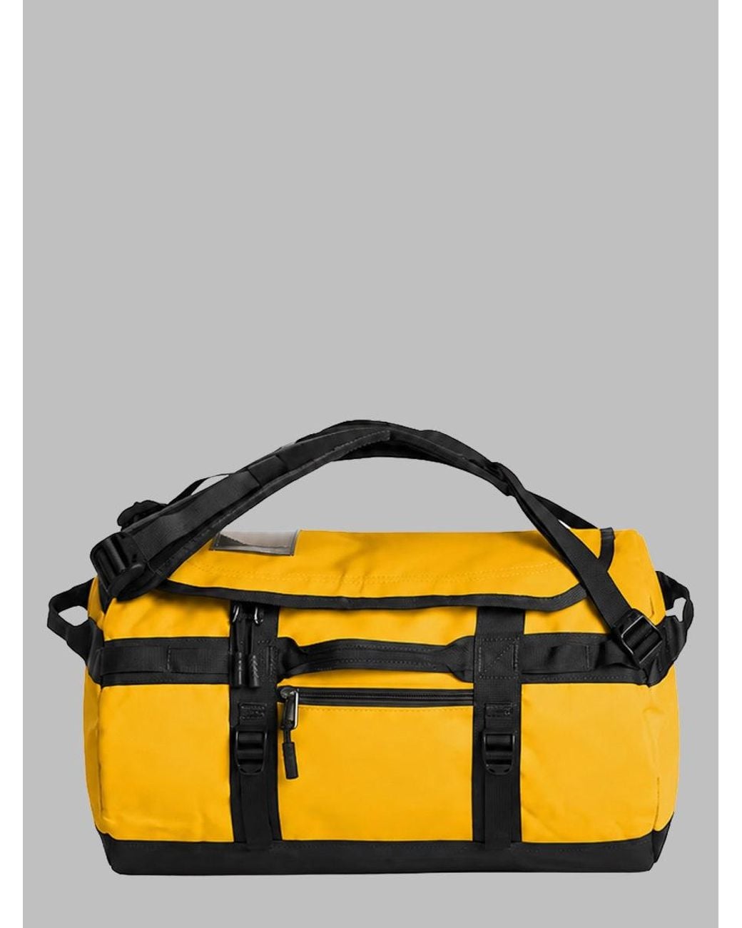 The North Face Yellow Mini Base Camp Duffel Bag (Xs) for men