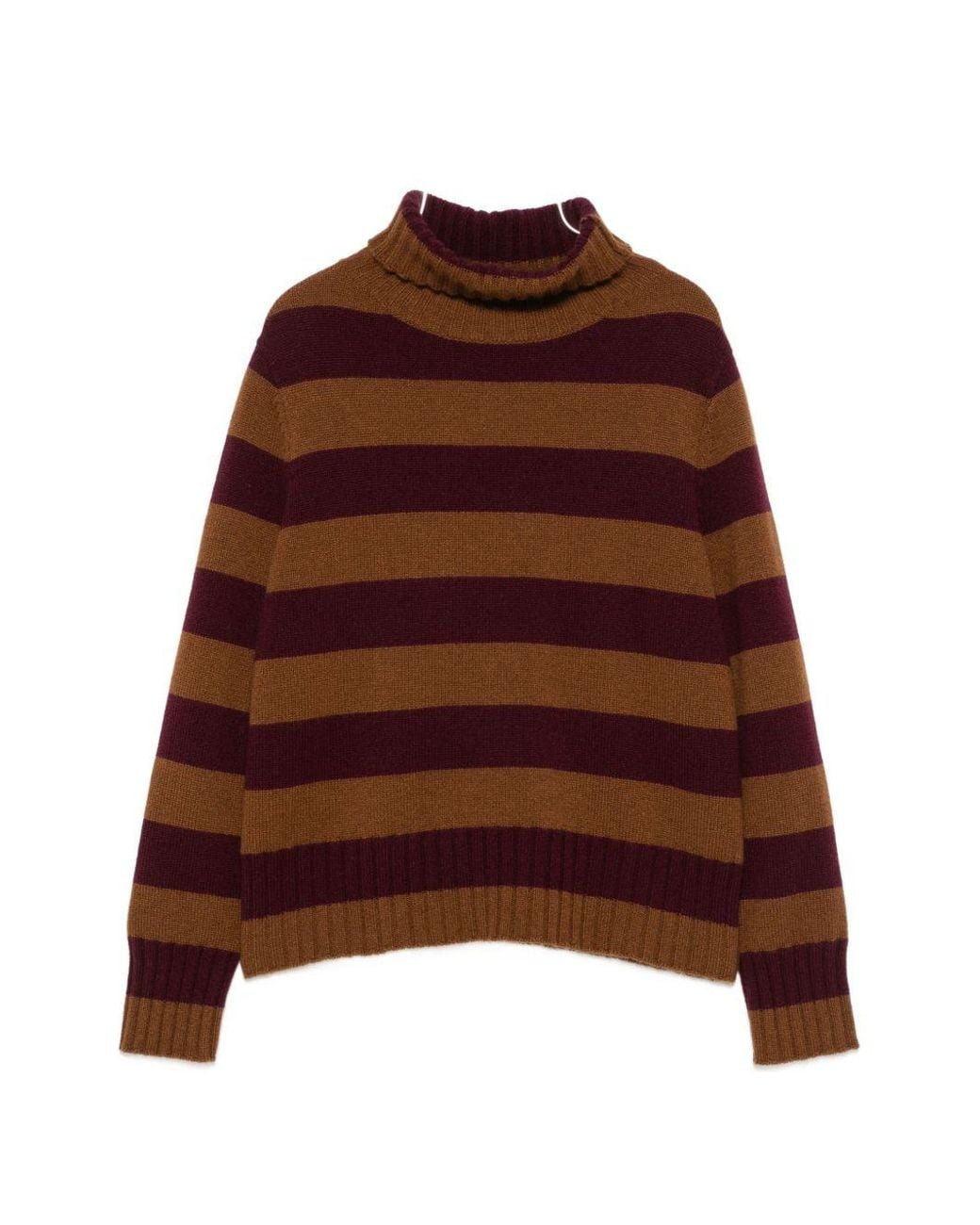 Be You Brown Cashmere Turtle-Neck Sweater