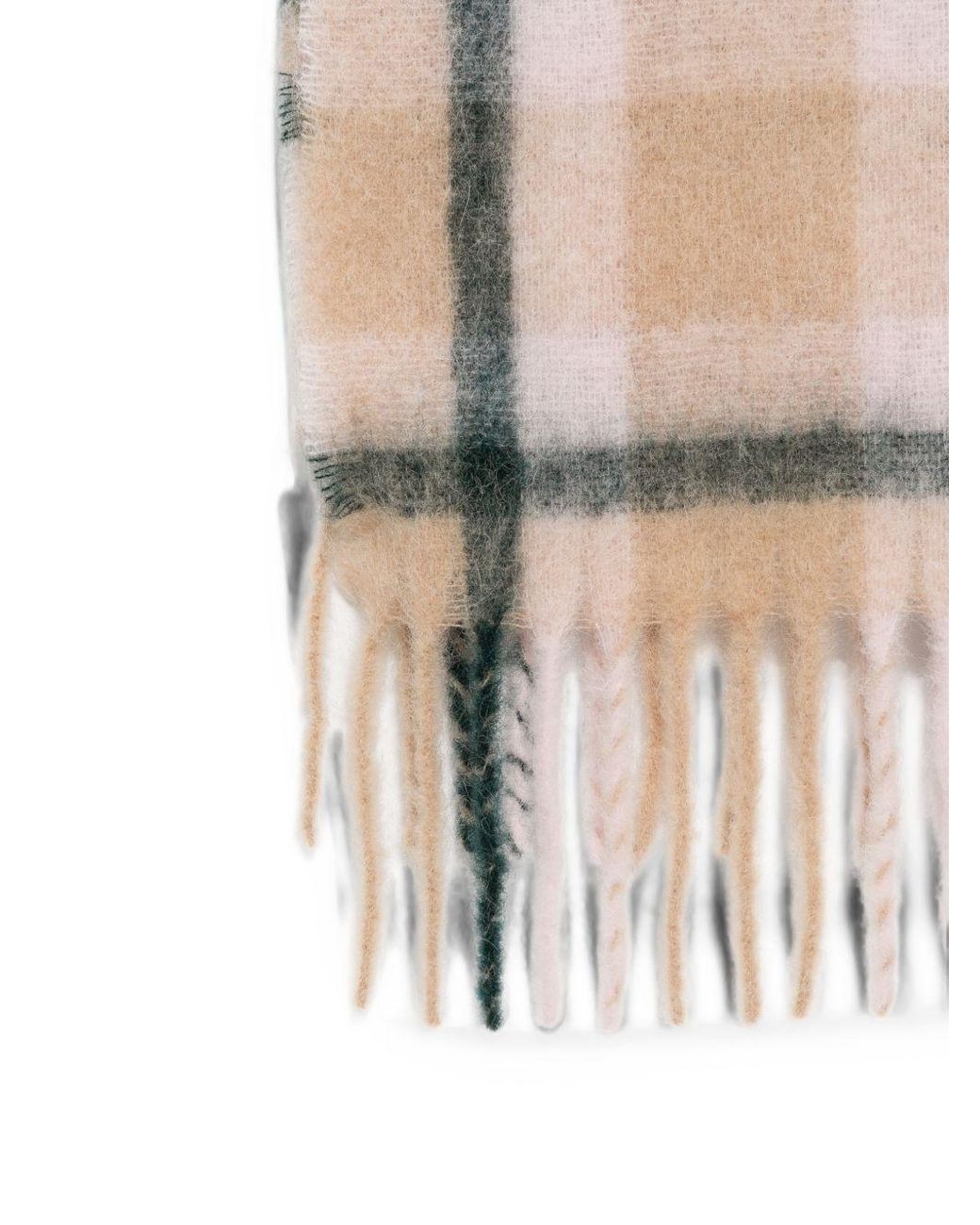 Closed White Wool Scarf