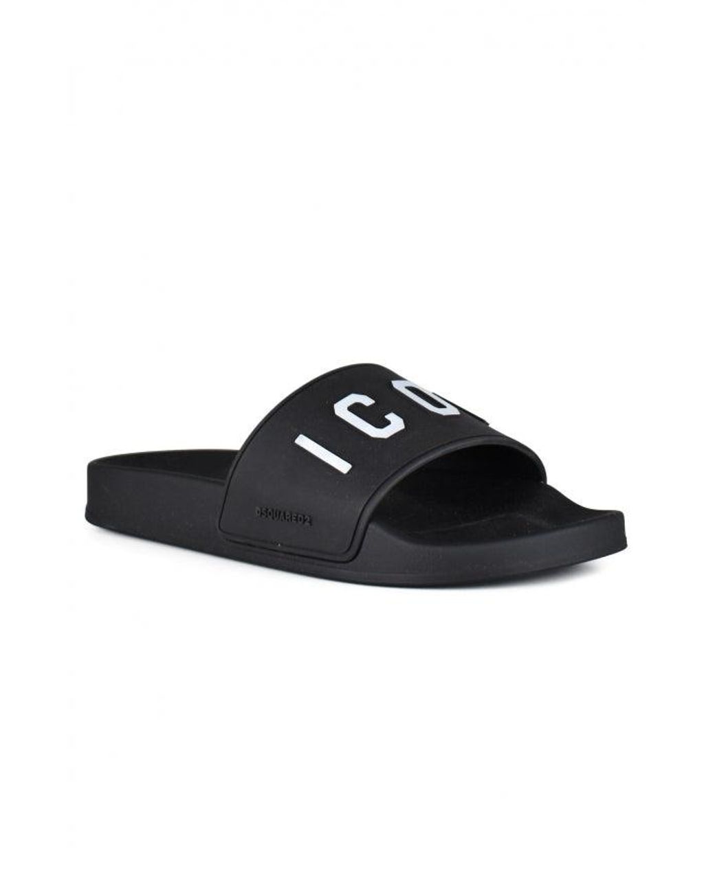 DSquared² Black Icon Slides