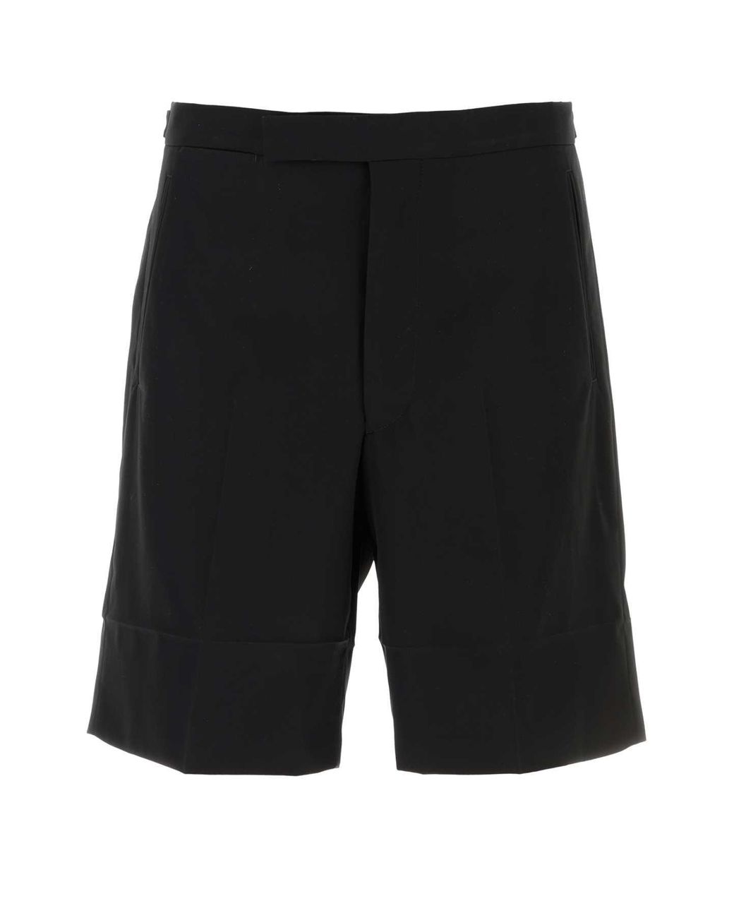 Prada Black Tailored Shorts for men