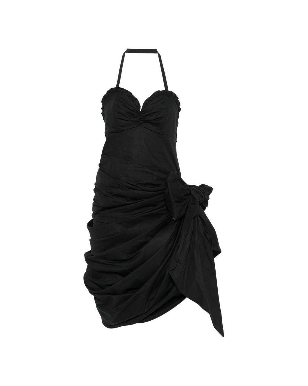 Chloé Black Silk Short Dress