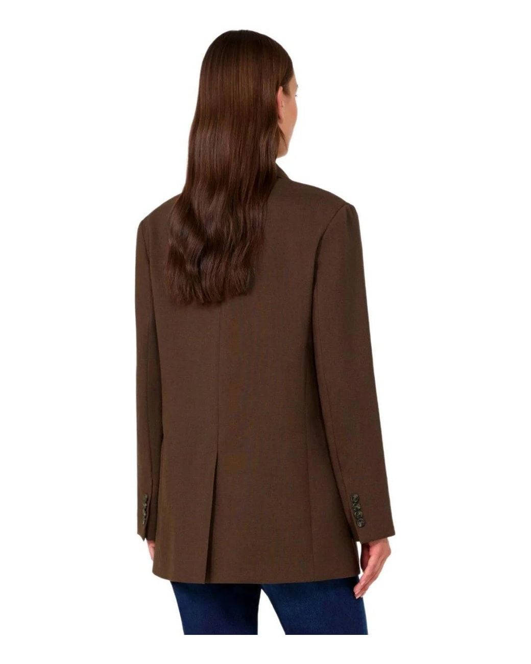 Weekend by Maxmara Brown Asta Single Breasted Blazer