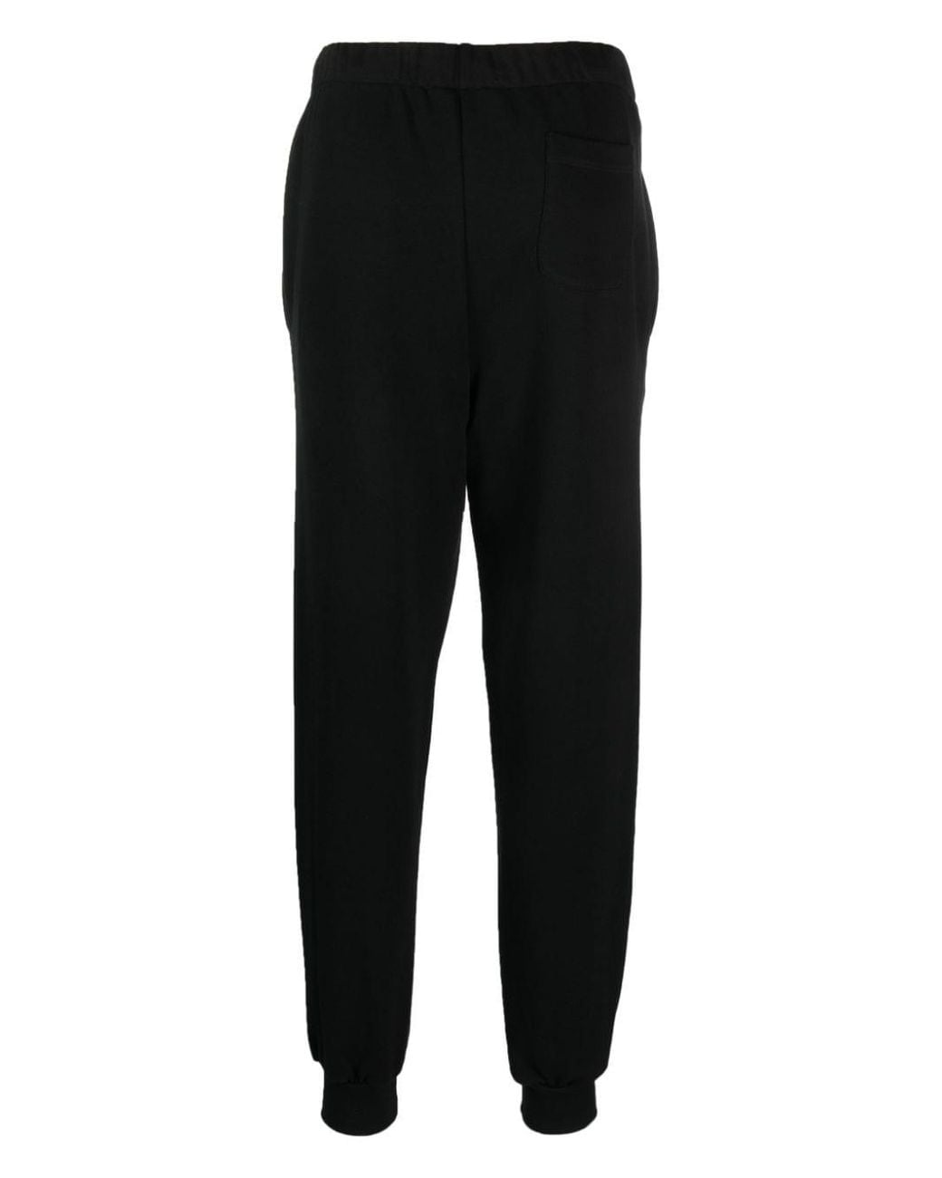 Peuterey Black Logo Cotton Sweatpants for men