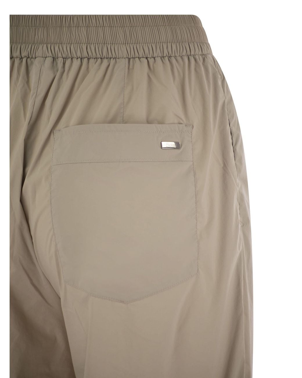 Herno Natural Stretch Nylon Trousers