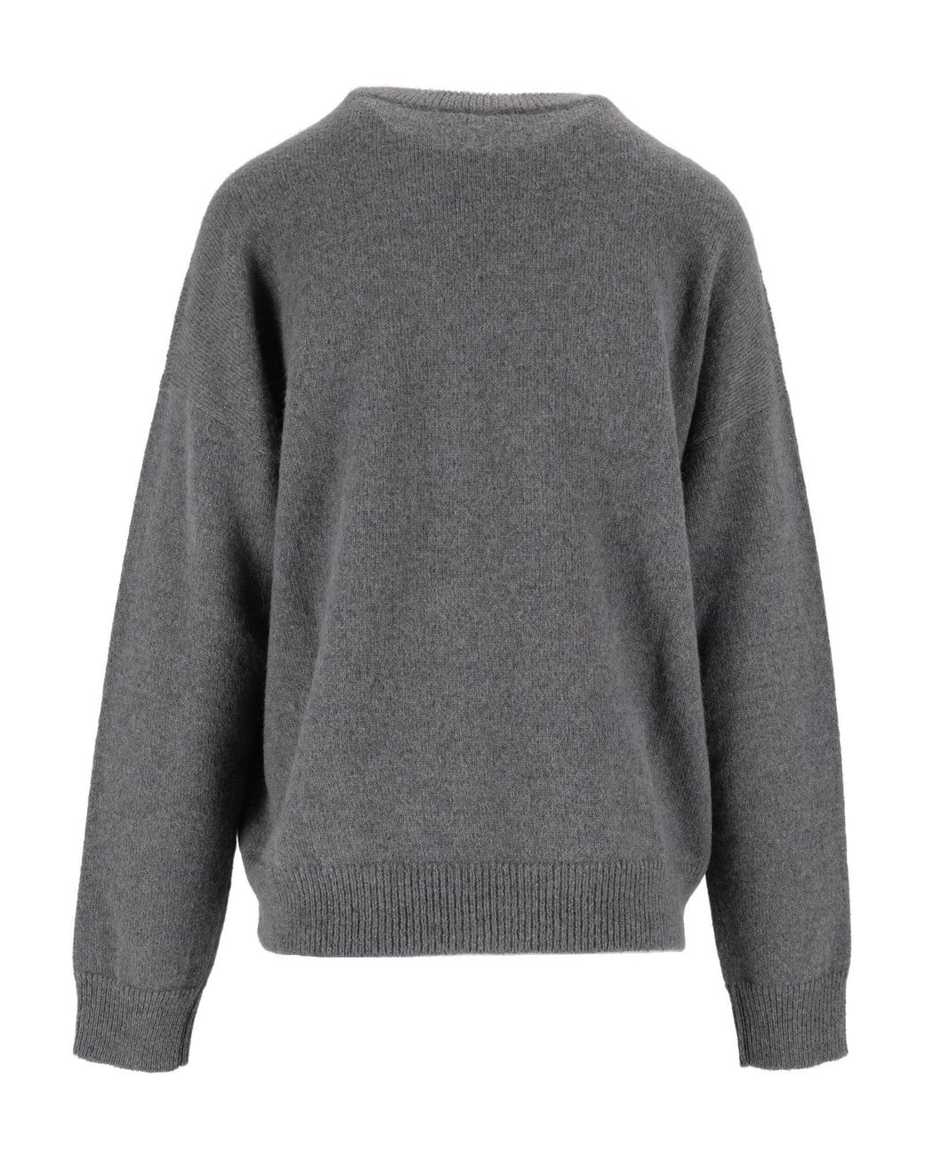 Peserico Gray Strickpullover