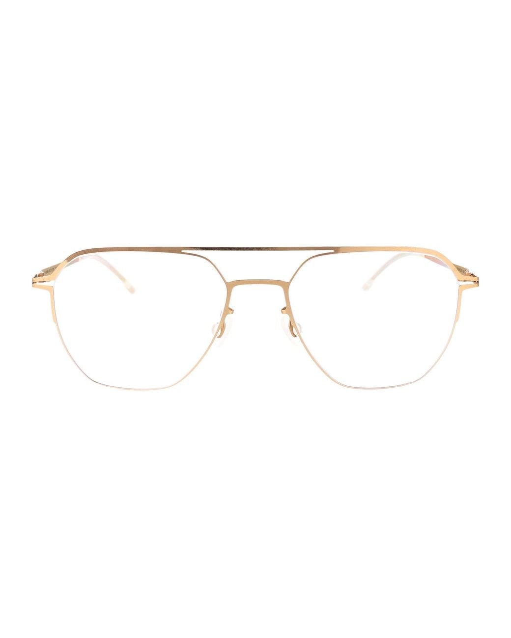 Mykita Metallic Aviator Optical Imba Champagne
