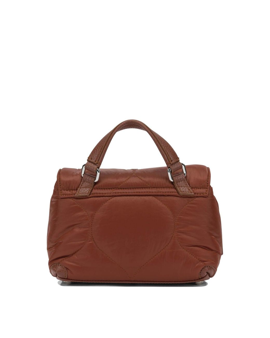 Zanellato Brown "Postina Lunaria" Small Handbag