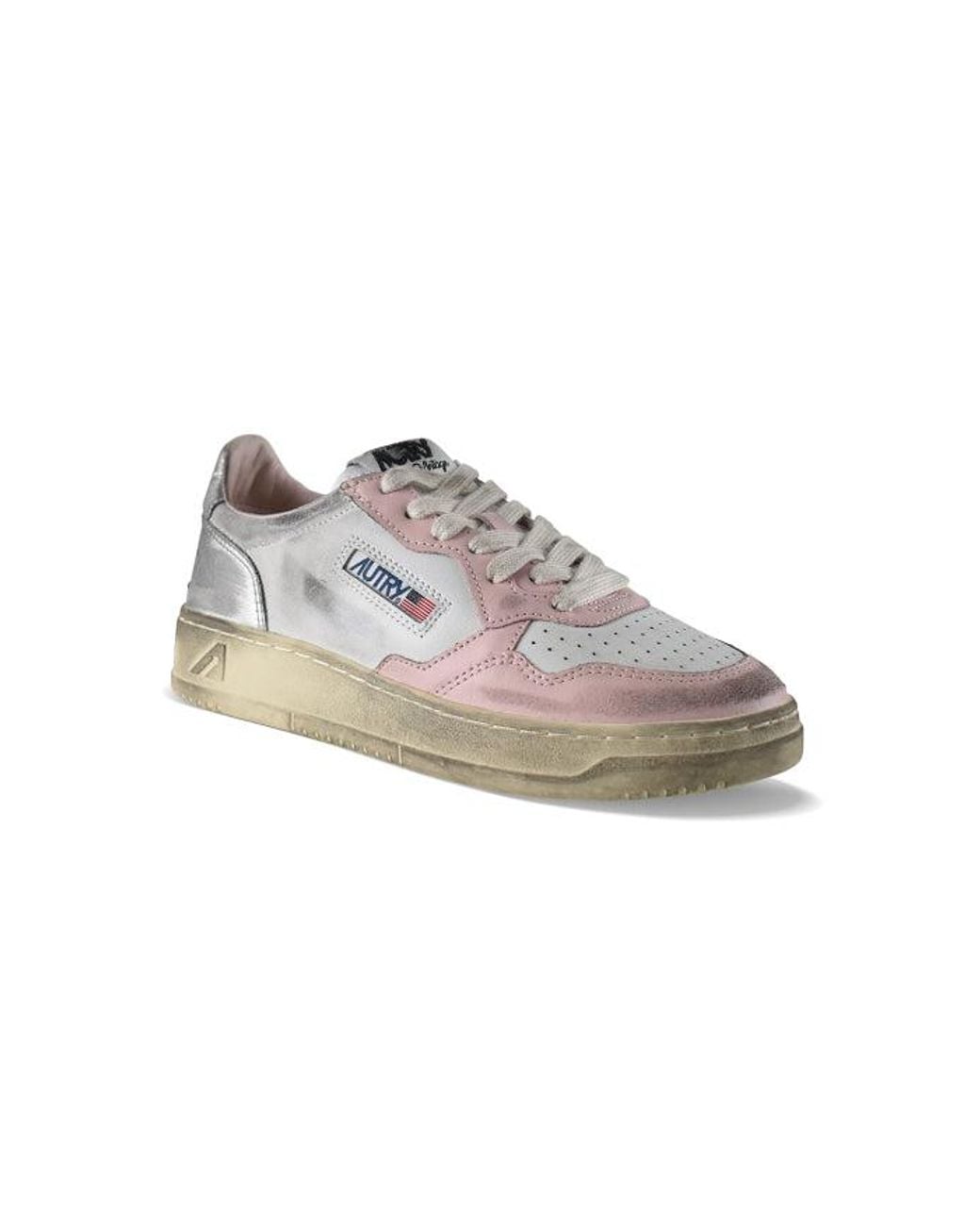 Autry White Super Vintage Sneakers