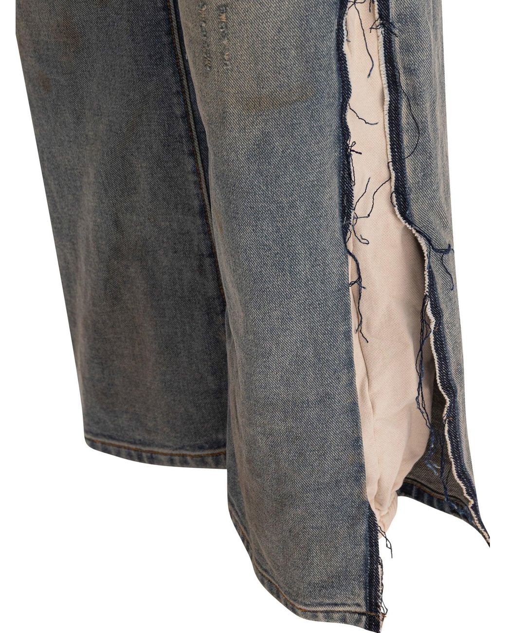 Jeans RRR123 de hombre de color Gray