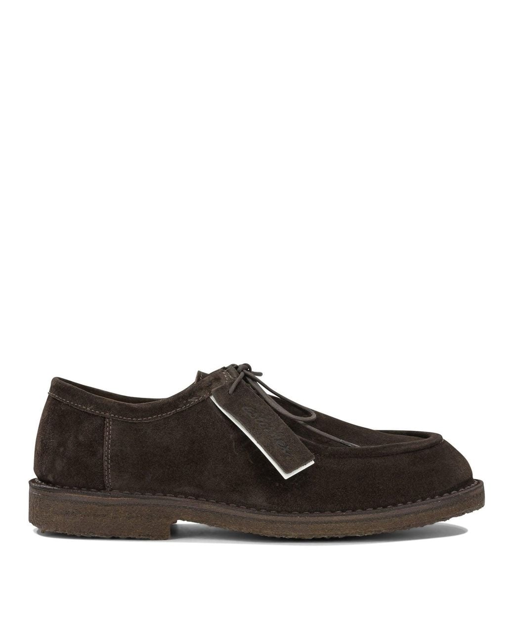 Astorflex Brown "Artflex" Lace-Up Loafers