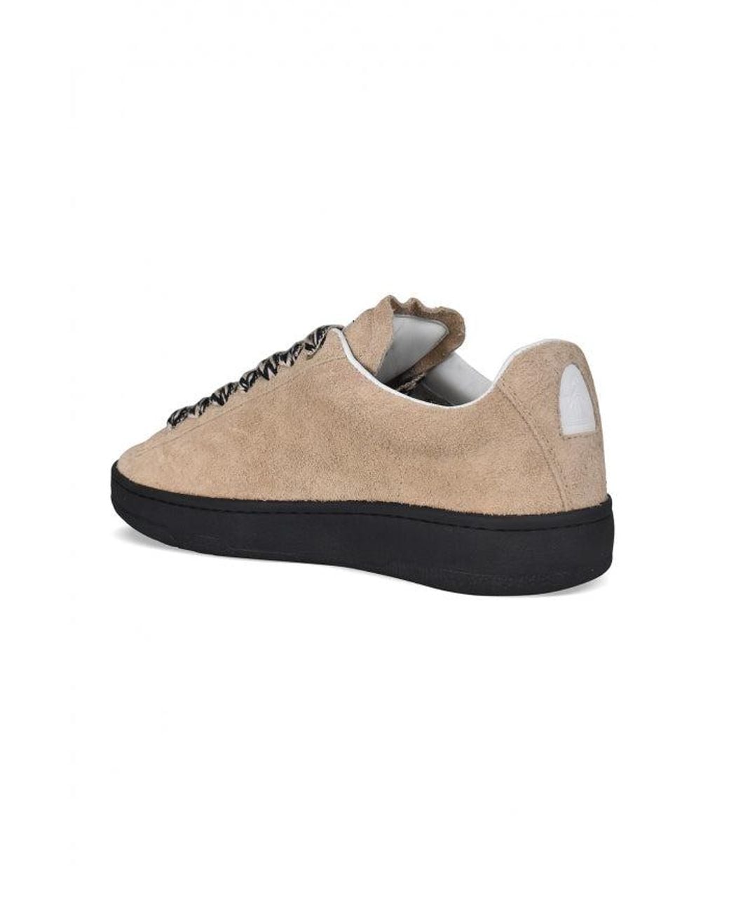 Lanvin Multicolor Suede Lite Curb Sneakers for men