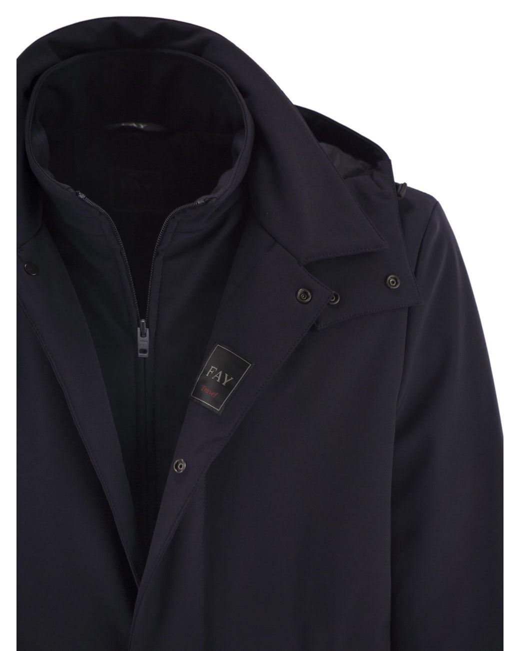 Fay Blue Morning Coat Travel for men