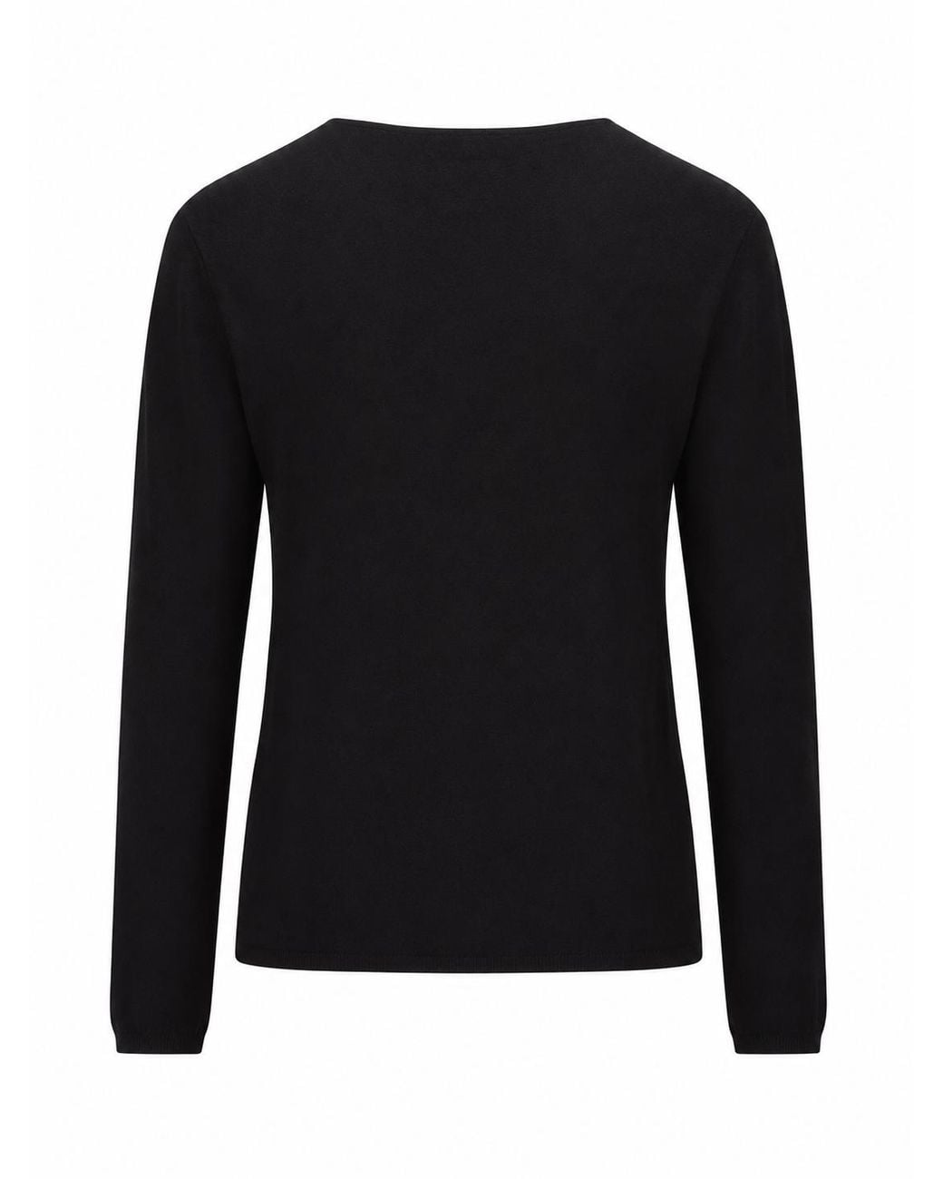 LA ROSE Black Cardigan Knit