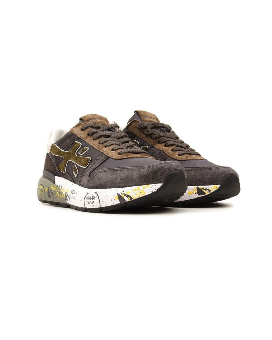 Premiata Brown Sneakers