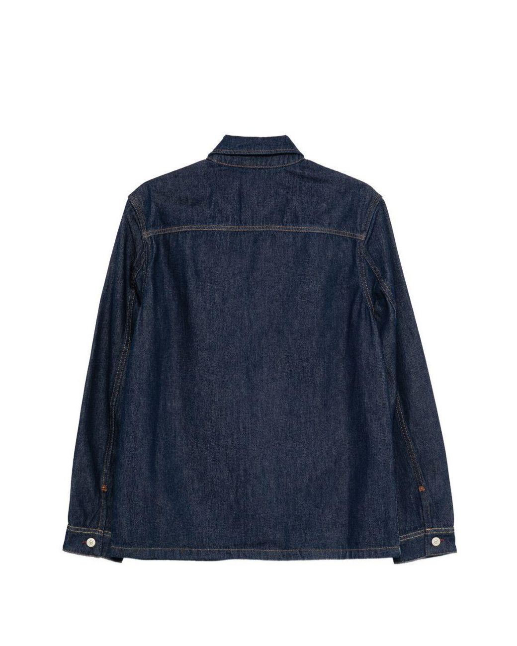 Paul Smith Blue Cotton Jacket