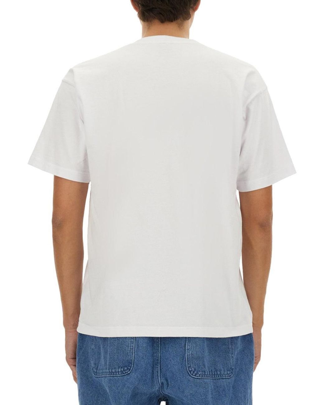 Obey White T-Shirt With Logo for men