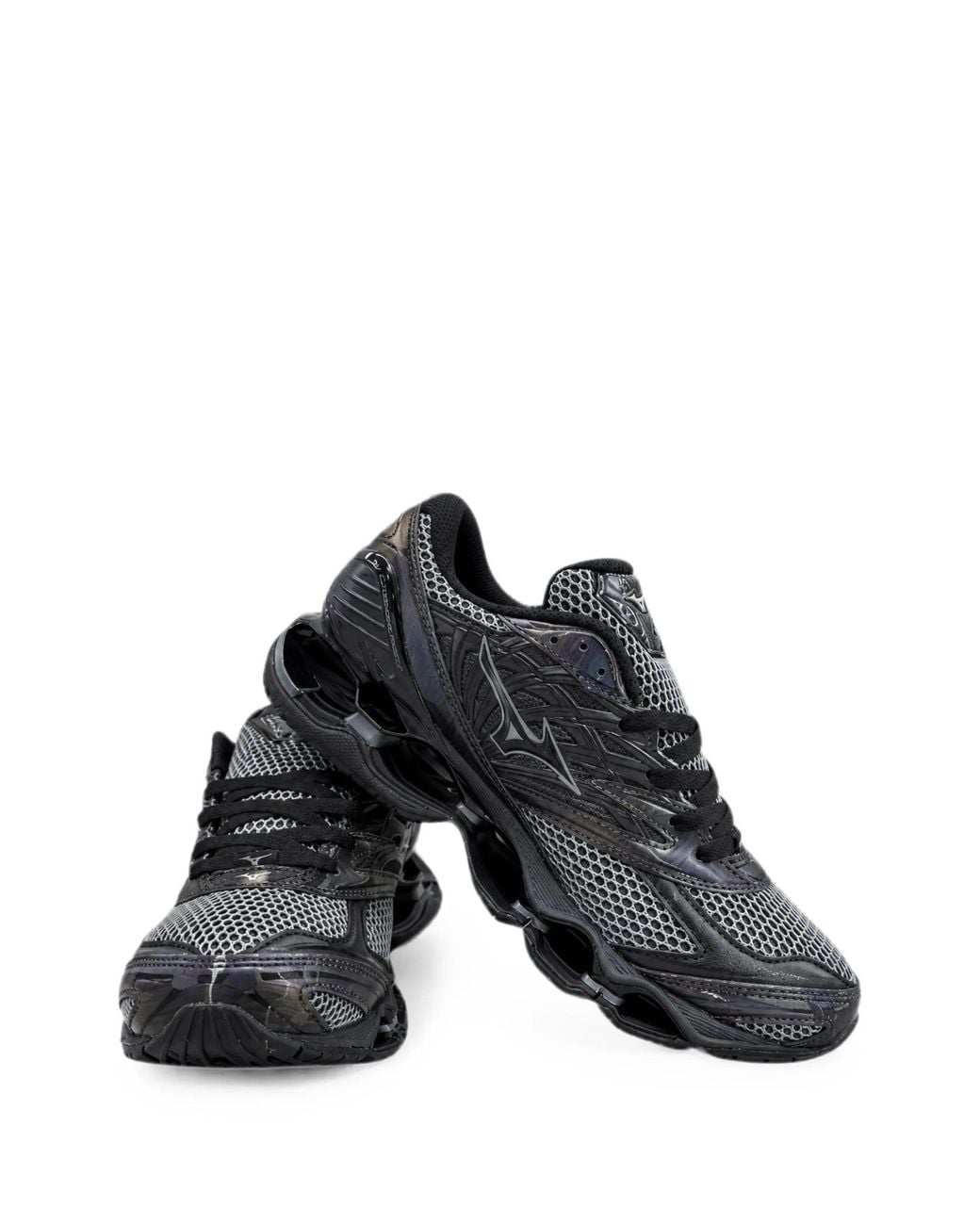 Mizuno Black Shoe Sl Wave Prophecy Ls