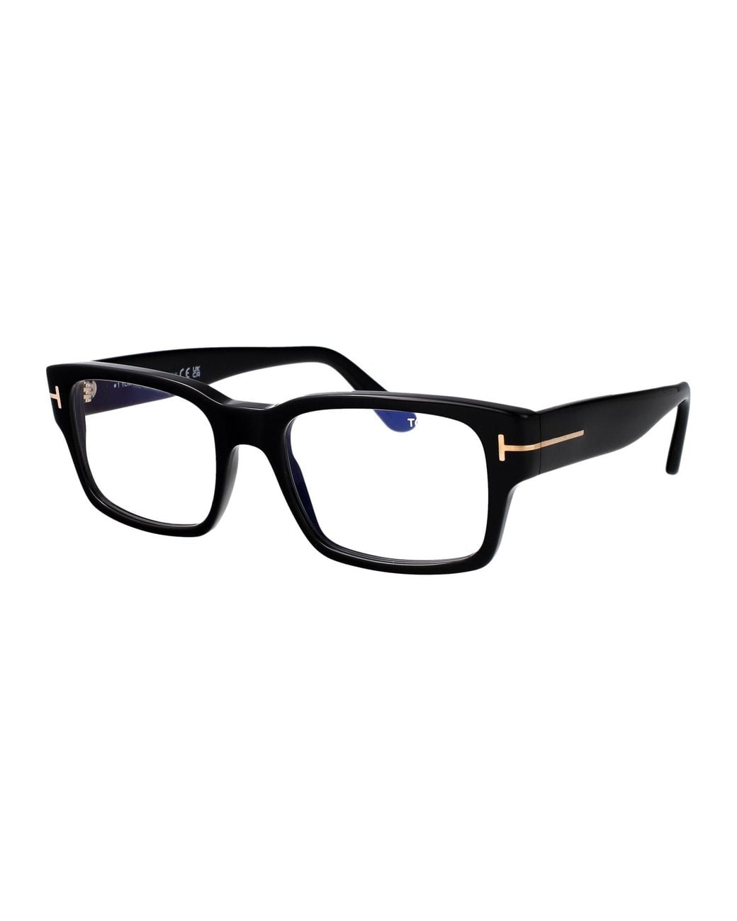 Tom Ford Black Round Optical Ft6179 B 01