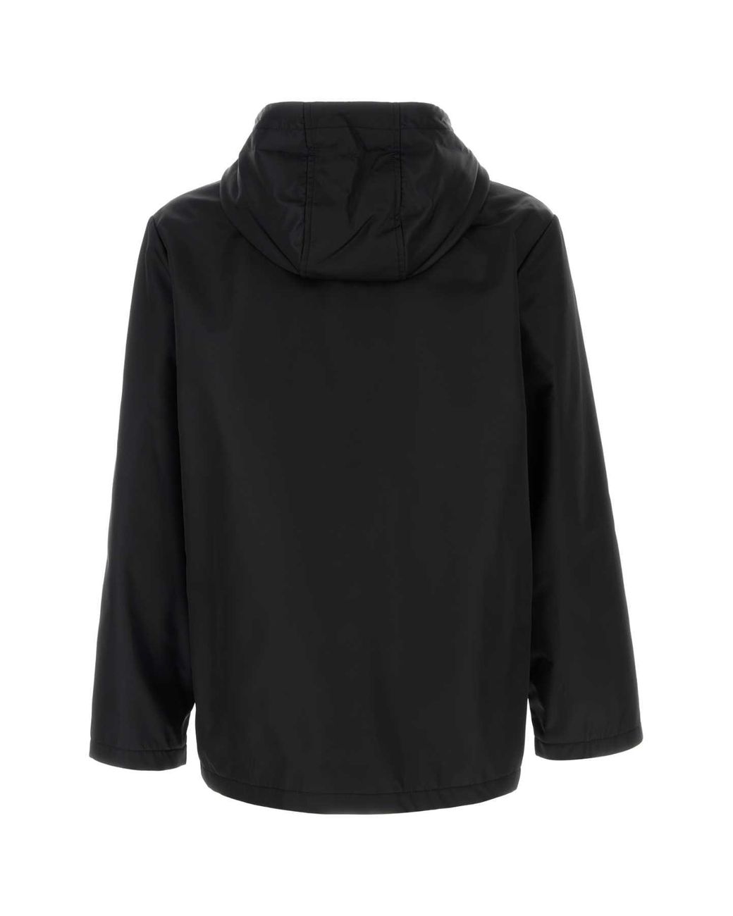 Valentino Garavani Black Nylon Windbreaker for men