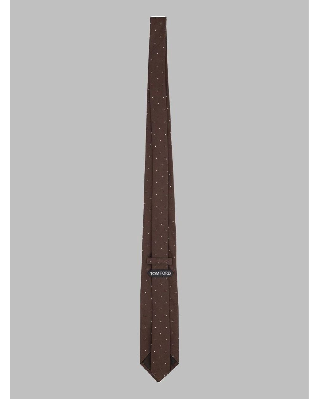 Tom Ford Brown Cravatta