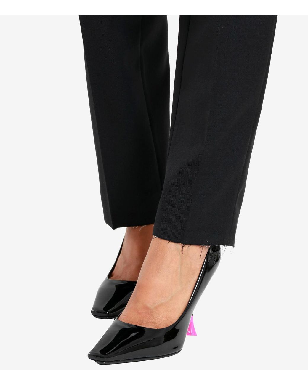 Erika Cavallini Semi Couture Black Trousers