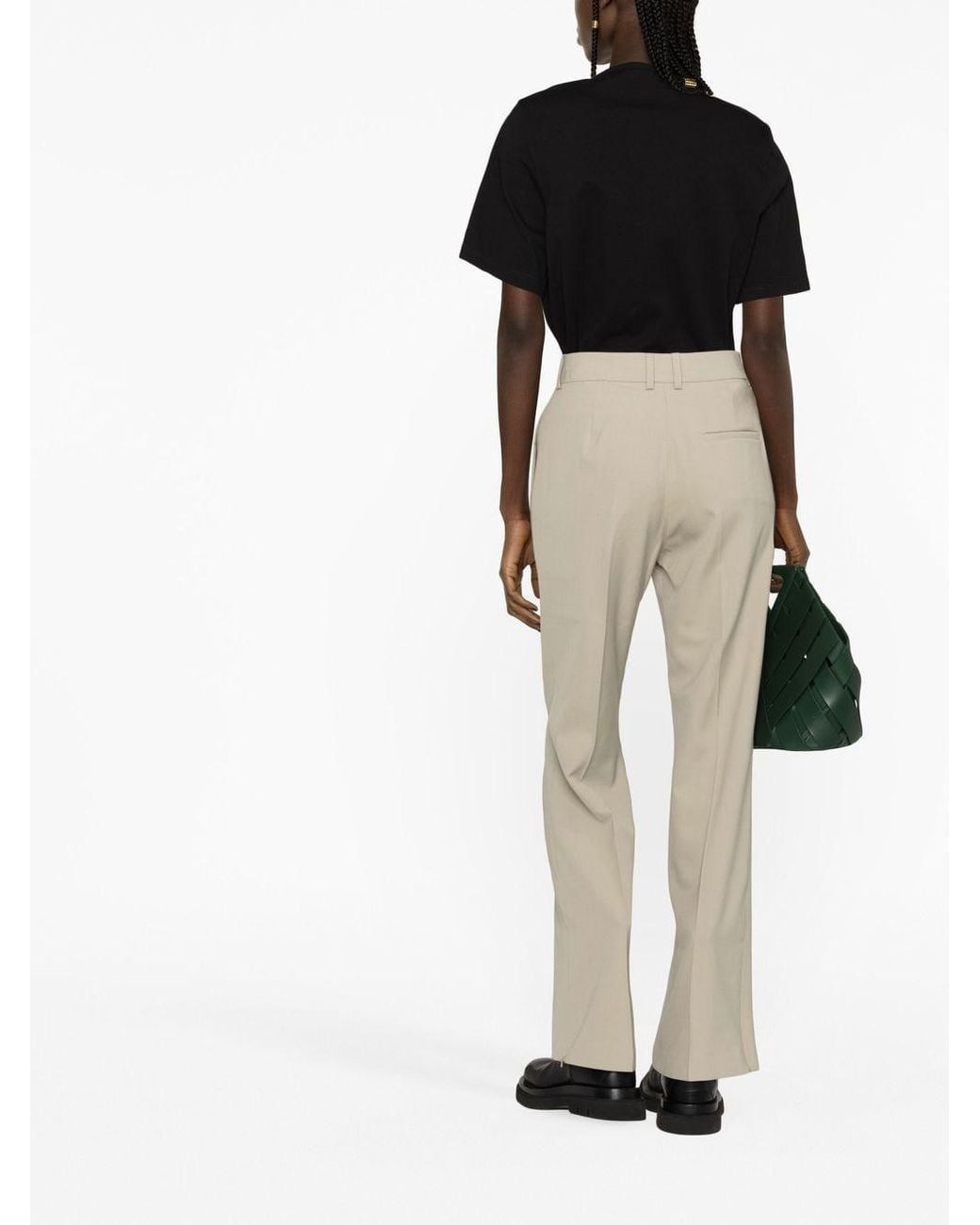 Studio Nicholson Black Flared Pant