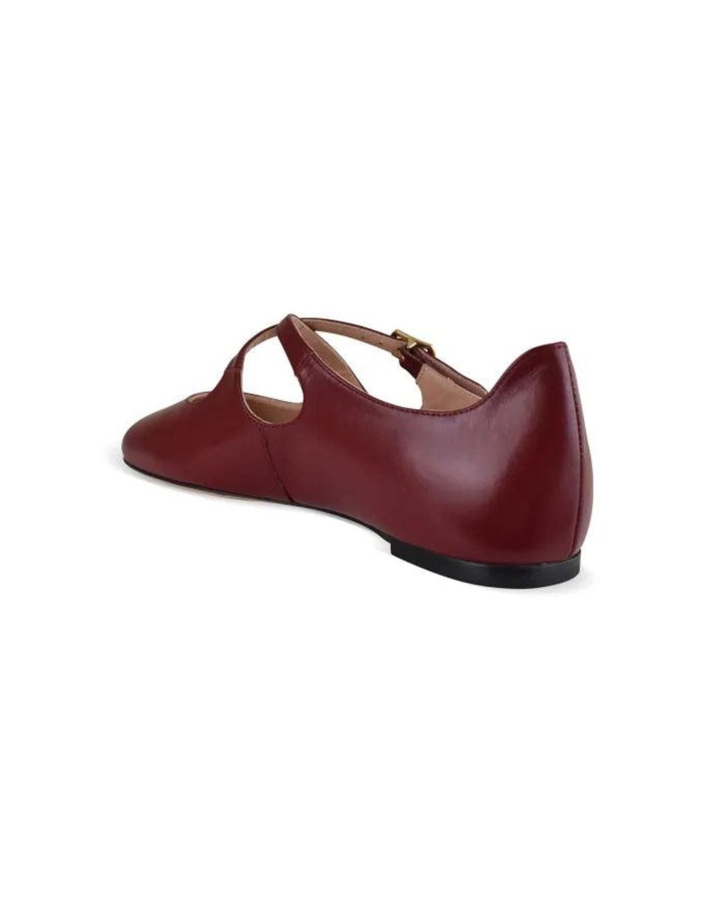 Bally Red Rina Flats