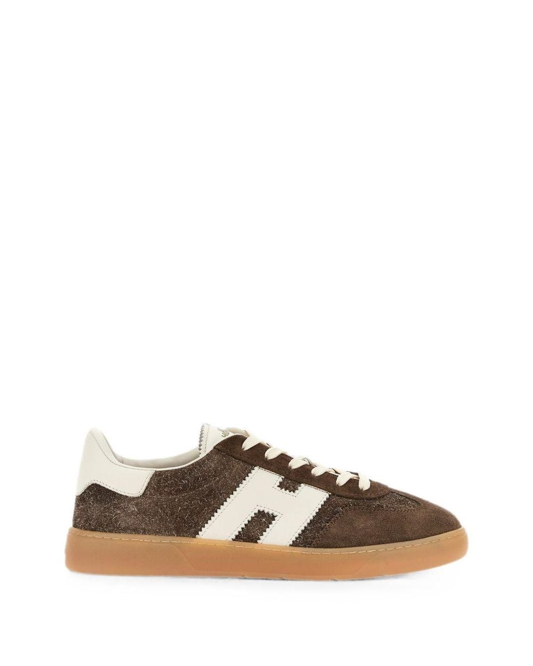 Hogan Brown Cool Leather Sneakers