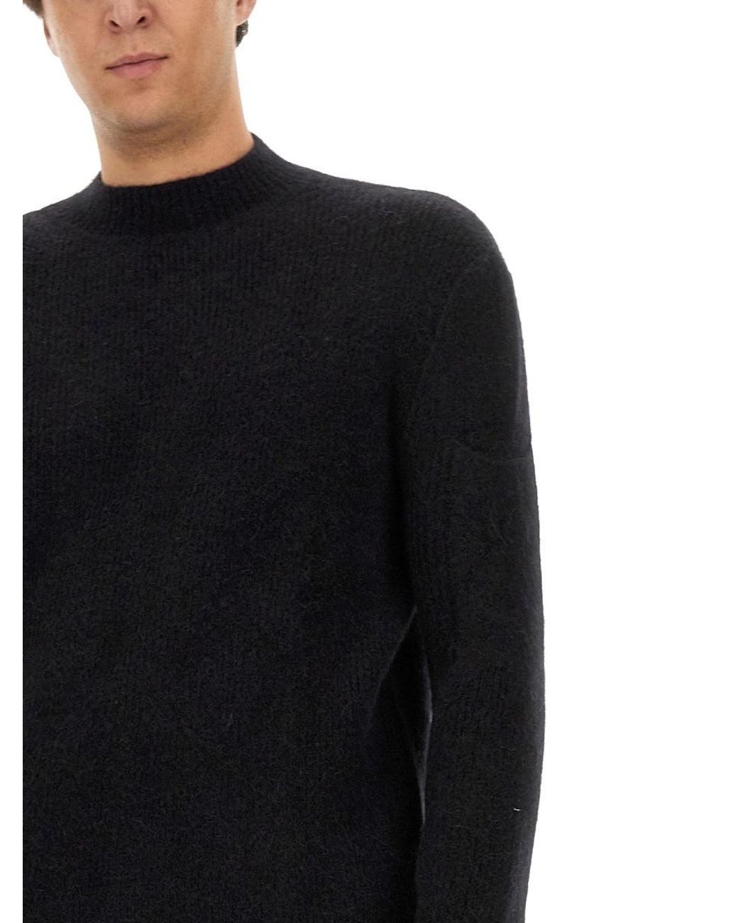 Rick Owens Black Wool Jersey for men