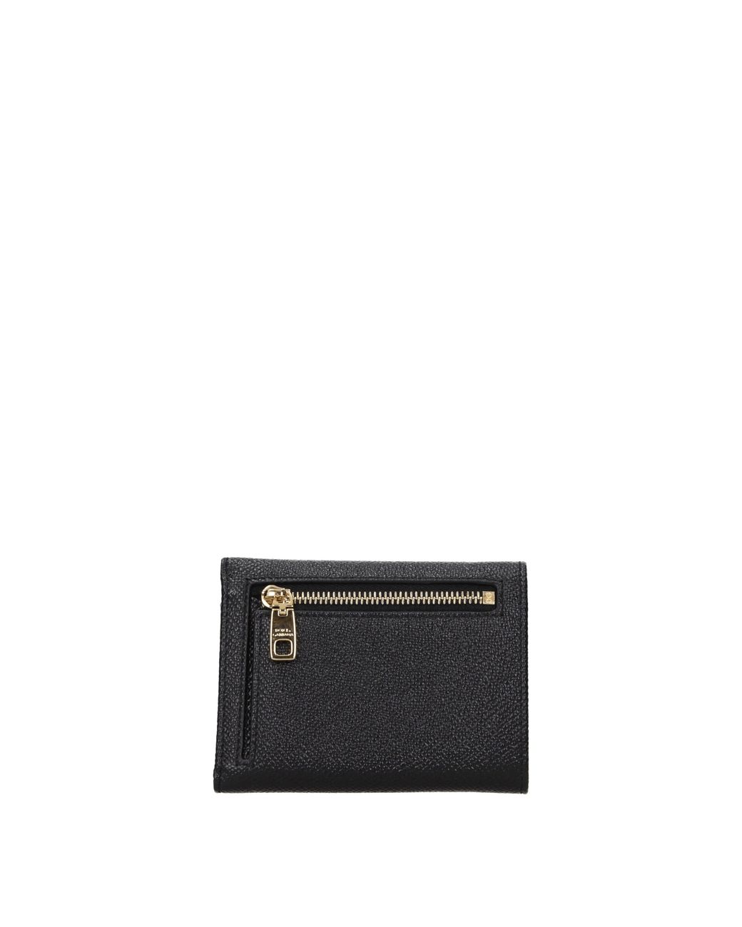 Dolce & Gabbana Black Dolce&Gabbana Portafogli Donna Pelle Nero