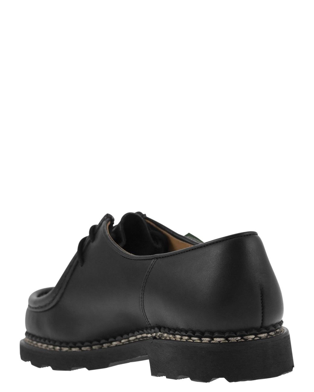 Paraboot Black Michael Leather Derby
