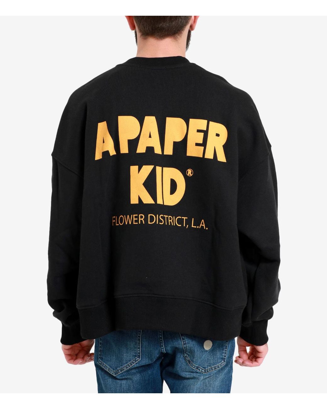 A PAPER KID Black Sweaters