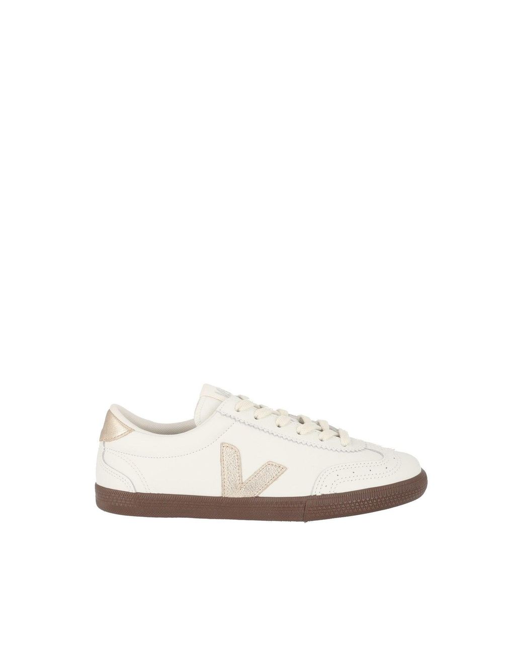 Veja White Volley Platine Bark
