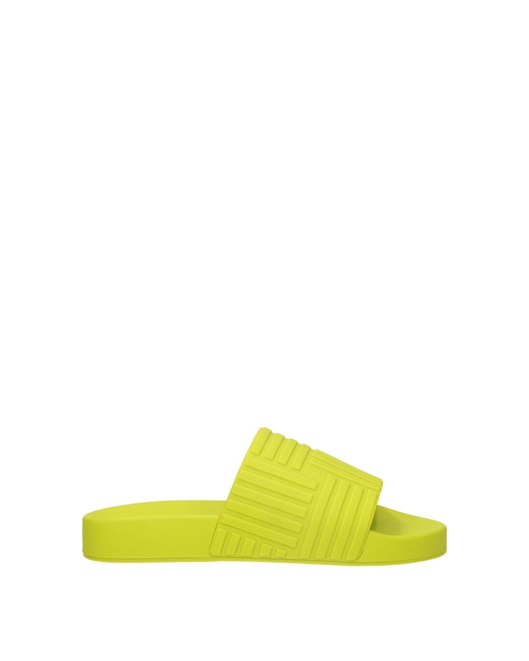 Bottega Veneta Yellow Sandals And Clogs/Kiwi Rubber