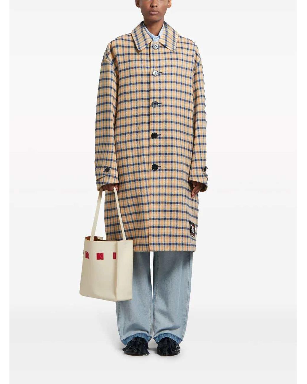 Marni Museo Draagtas Met Applicatie in het White