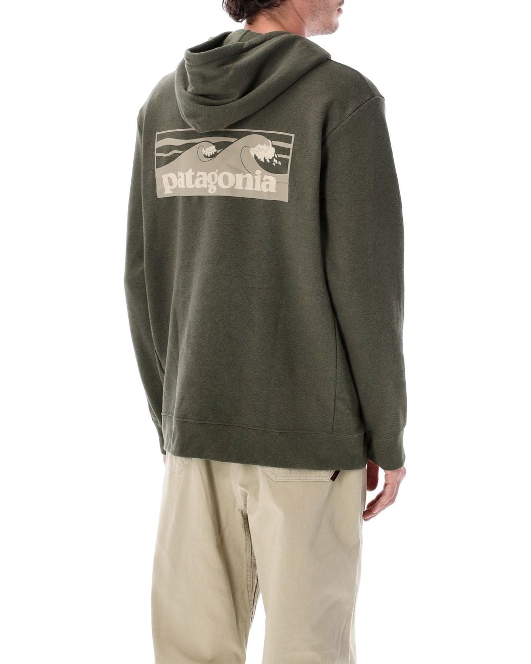 Patagonia Green Boardshort Logo Uprisal Hoody