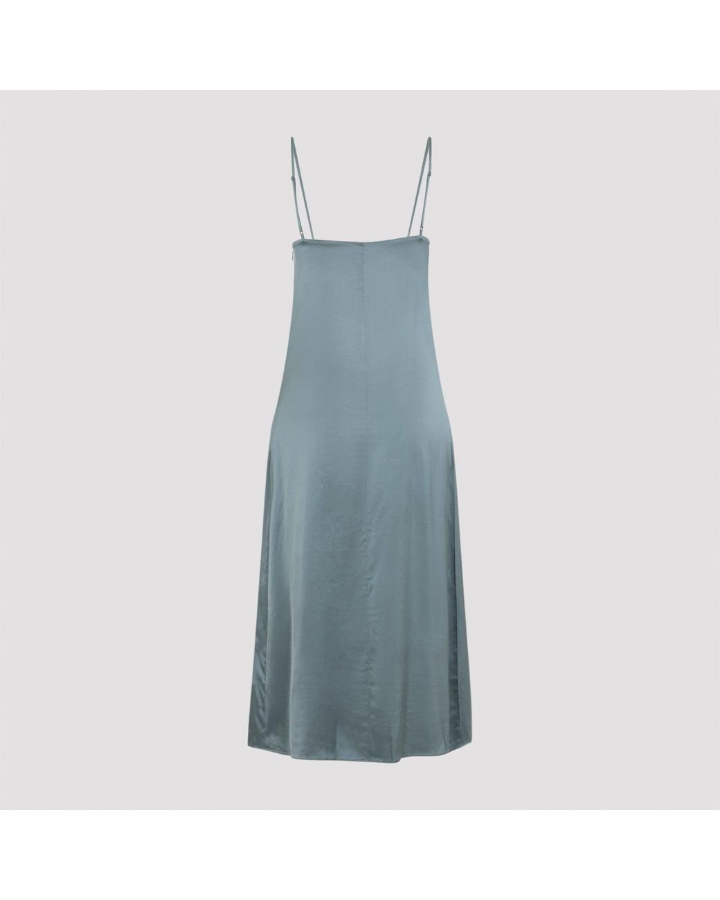 Acne Viscose Midi-jurk in het Blue