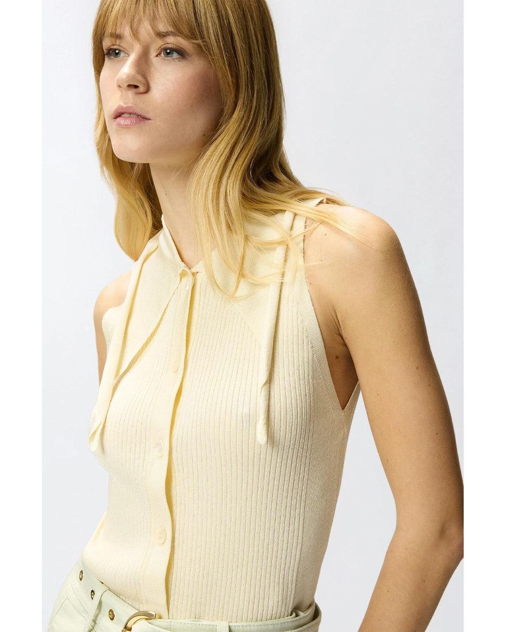 Pinko White Pinko Beige