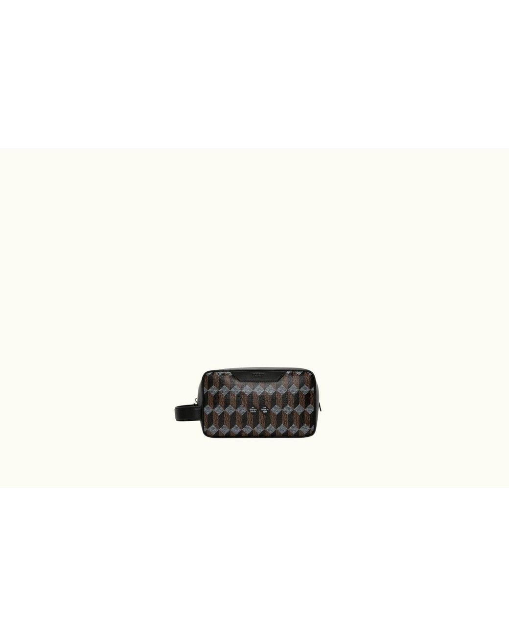 AU DEPART Black Square Pouch 20